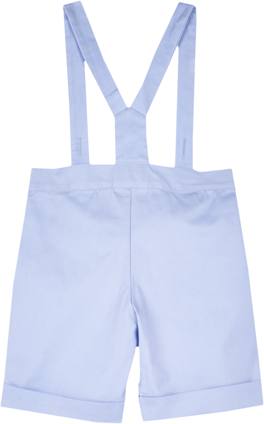 Baby blue 2025 shorts with braces