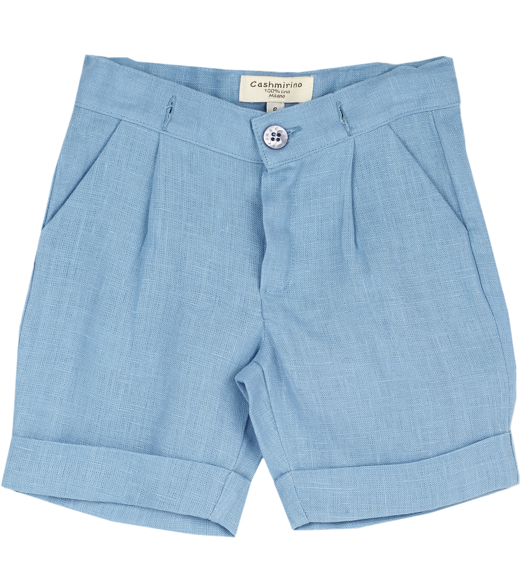 Baby Boy - Brian 100% Cotton Polo Shirt And Linen Bermuda Shorts Set