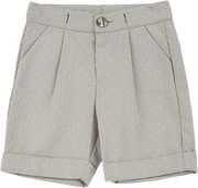 Baby Boy - Aiden 100% Cotton Bermuda Shorts With Short Sleeve Shirt Set