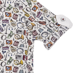 Baby Boy - Oliver 100% Cotton Classic Collar Shirt With Gala Prints