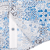 Baby Boy - Oliver 100% Cotton Classic Shirt with Geometrical Pattern