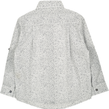 Boy - Oliver 100% Cotton Classic Collar Shirt With Floral Prints