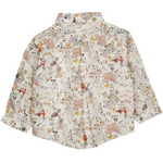 Baby Boy - Oliver 100% Cotton Classic Collar Shirt With Playtime Prints