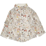 Baby Boy - Oliver 100% Cotton Classic Collar Shirt With Playtime Prints