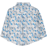 Baby Boy - Oliver 100% Cotton Classic Shirt with Geometrical Pattern