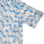 Baby Boy - Oliver 100% Cotton Classic Shirt with Geometrical Pattern