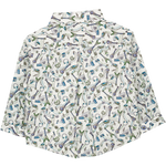 Baby Boy - Oliver 100% Cotton Classic Collar Shirt With Gala Prints