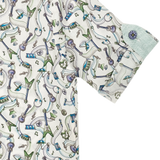 Baby Boy - Oliver 100% Cotton Classic Collar Shirt With Gala Prints