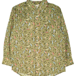 Boy - Oliver 100% Cotton Classic Collar Shirt With Travel Prints