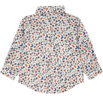 Baby Boy - Oliver 100% Cotton Classic Shirt with Geometrical Pattern