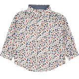 Baby Boy - Oliver 100% Cotton Classic Shirt with Geometrical Pattern