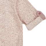 Boy - Oliver 100% Cotton Classic Collar Shirt With Floral Prints