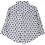 Baby Boy - Oliver 100% Cotton Classic Shirt with Geometrical Pattern
