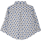 Baby Boy - Oliver 100% Cotton Classic Shirt with Geometrical Pattern