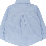Baby Boy - Hendrix 100% Cotton Classic Collar Shirt With Pocket And Internal Contrast
