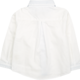 Baby Boy - Hendrix 100% Cotton Classic Collar Shirt With Pocket And Internal Contrast