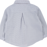 Baby Boy - Hendrix 100% Cotton Classic Collar Shirt With Pocket And Internal Contrast