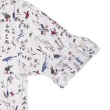 Baby Boy - Bruno 100% Cotton Grandad Shirt With Roll-Up Sleeves