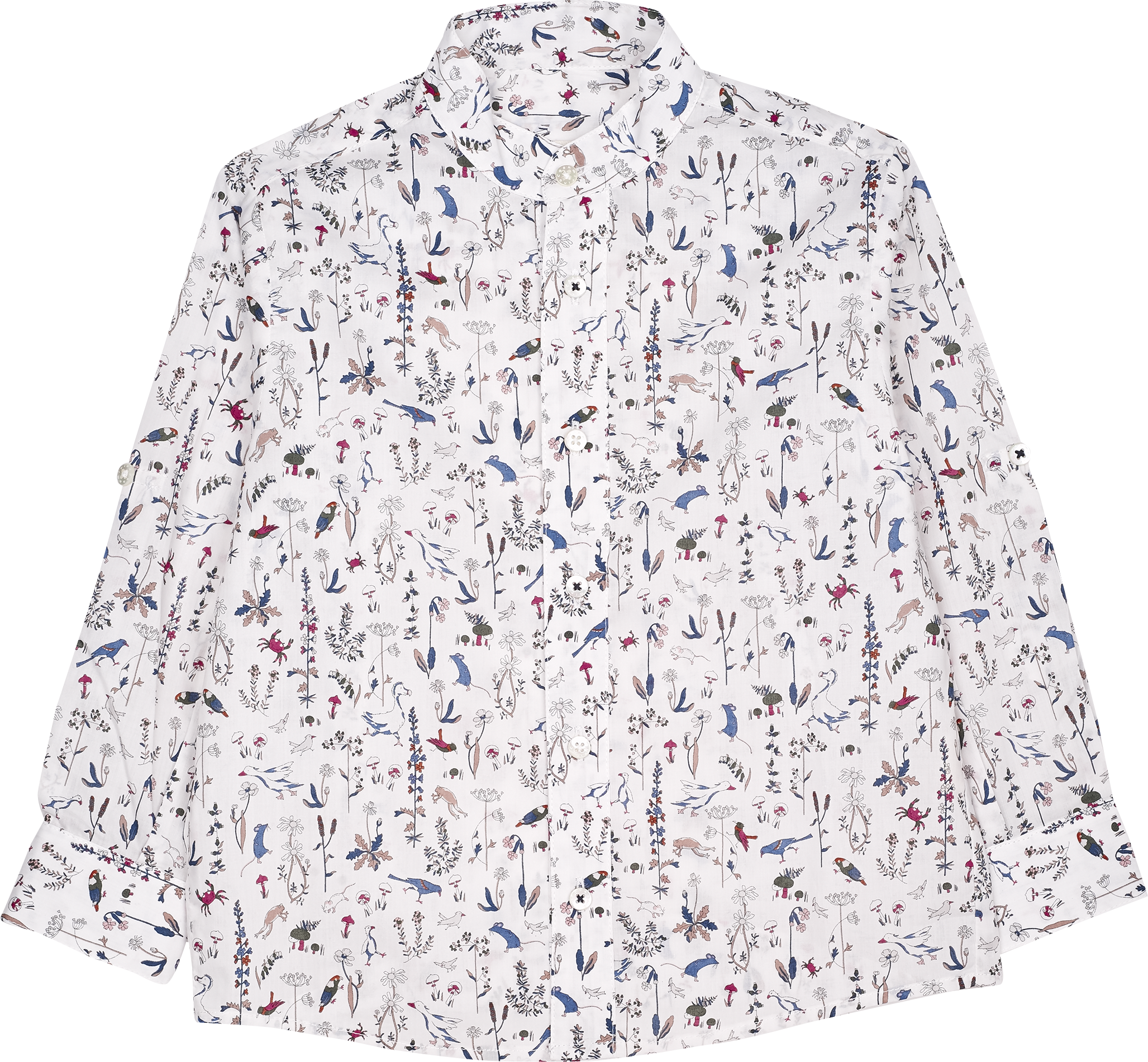 Boy - Bruno 100% Cotton Grandad Shirt