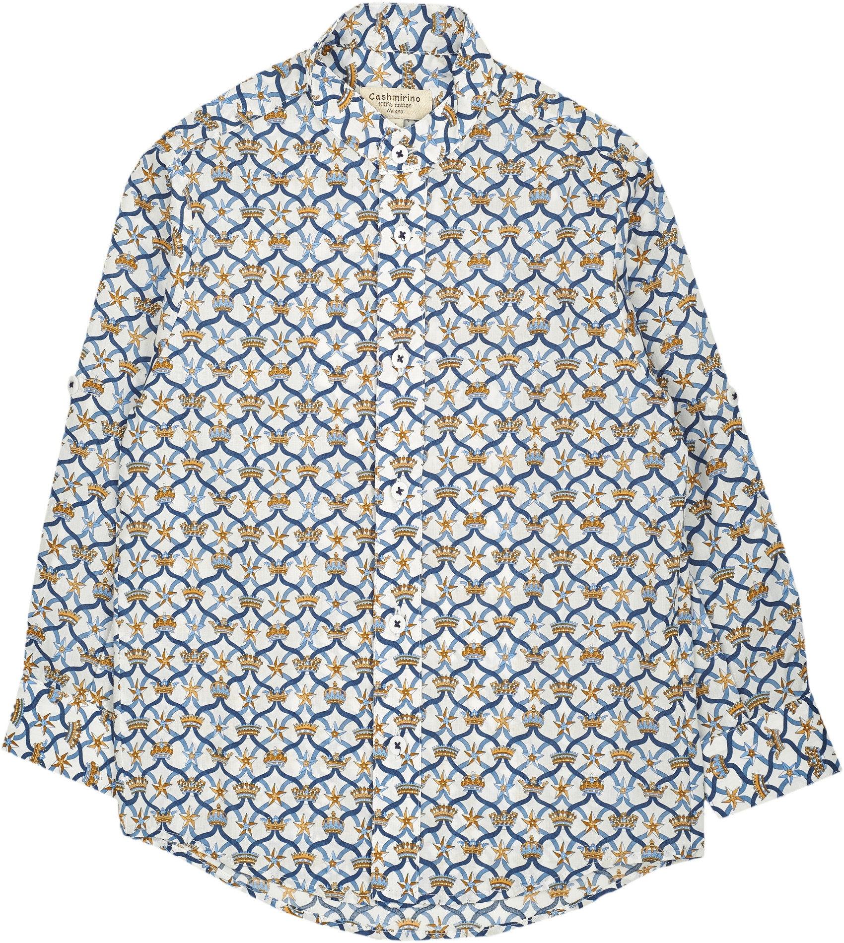 Boy - Bruno 100% Cotton Grandad Shirt
