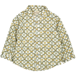 Baby Boy - Bruno 100% Cotton Grandad Shirt With Roll-Up Sleeves