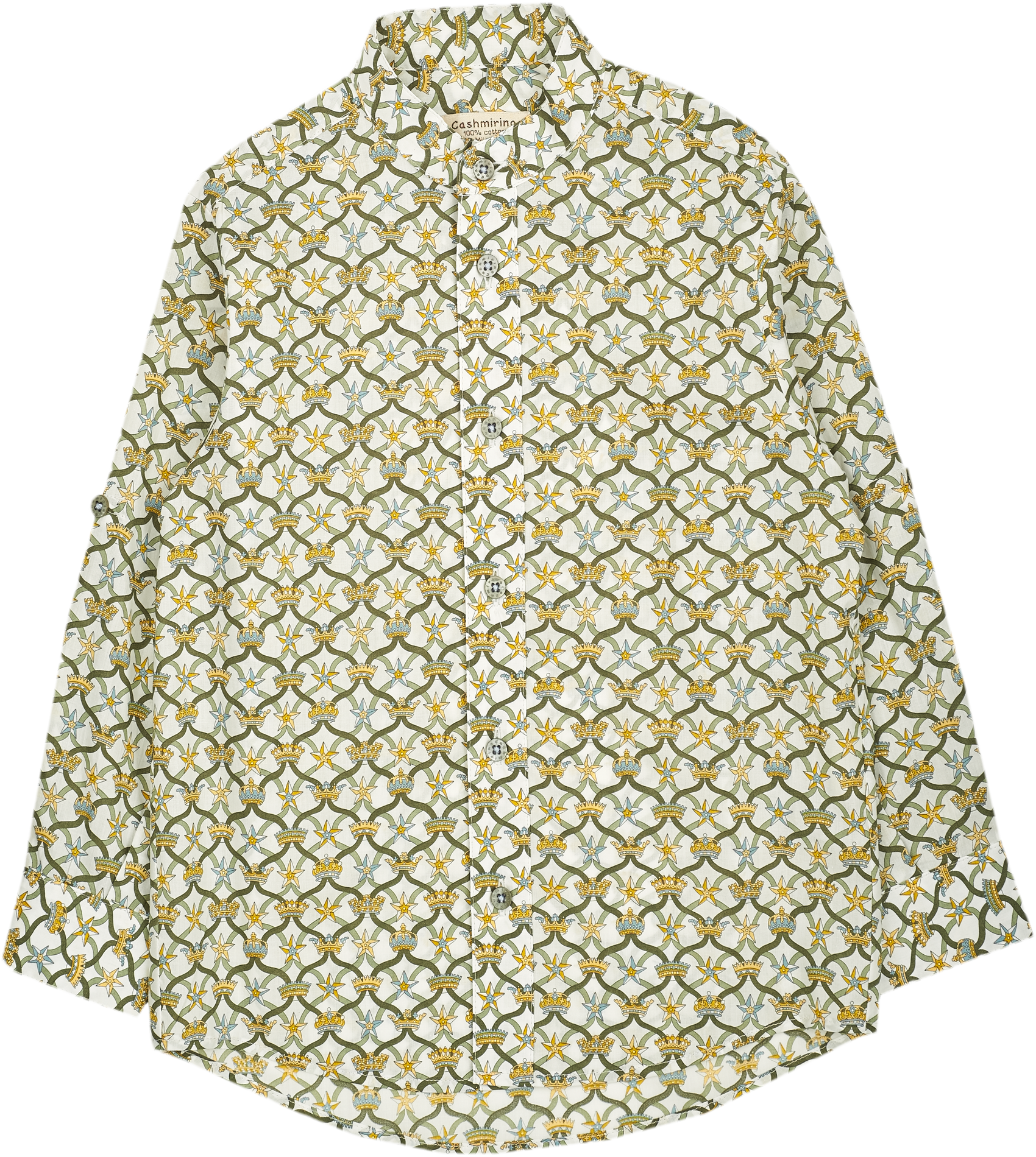 Boy - Bruno 100% Cotton Grandad Shirt