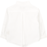 Baby Boy - Bruno 100% Cotton Grandad Shirt With Roll-Up Sleeves