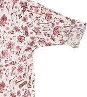 Baby Boy - Bruno 100% Cotton Grandad Shirt With Roll-Up Sleeves