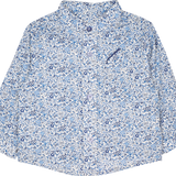Baby Boy - Cody 100% Cotton Grandad Collar Shirt With Pocket And Handkerchief
