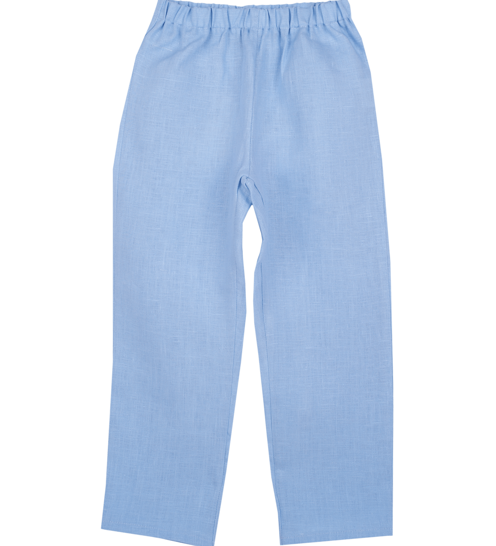 Girl - Daphne 100% Linen Pull-On Trousers With Heart Back Pocket