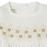 Baby Girl - Camilla 100% Linen Smocked Set
