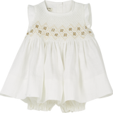 Baby Girl - Camilla 100% Linen Smocked Set