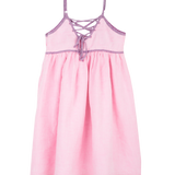 Girl - 100% Linen Crossed Dress