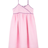 Girl - 100% Linen Crossed Dress