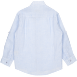 Boy - Marco 100% Linen grandad collar shirt