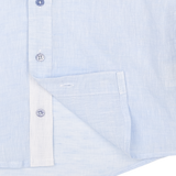 Boy - Marco 100% Linen grandad collar shirt
