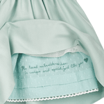 Girl - Beatrice Silk Hand Embroidered Smocked Dress