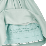Girl - Beatrice Silk Hand Embroidered Smocked Dress