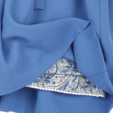 Girl - Stella Hand Embroidered 100% Wool Dress with Smocked Panel