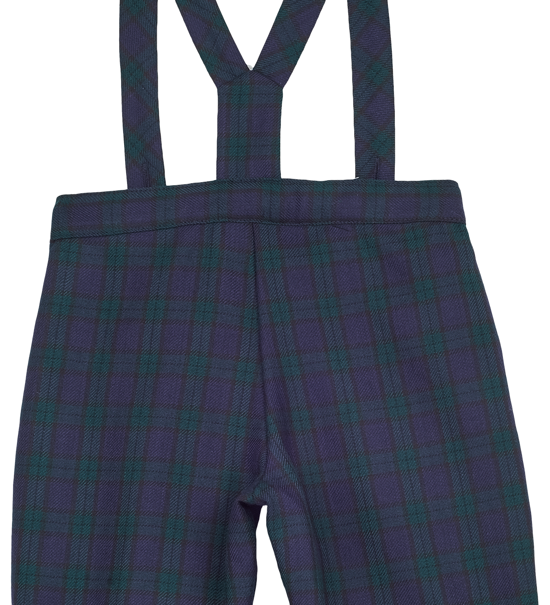 Baby Boy - Noah 100% Wool Shorts With Braces