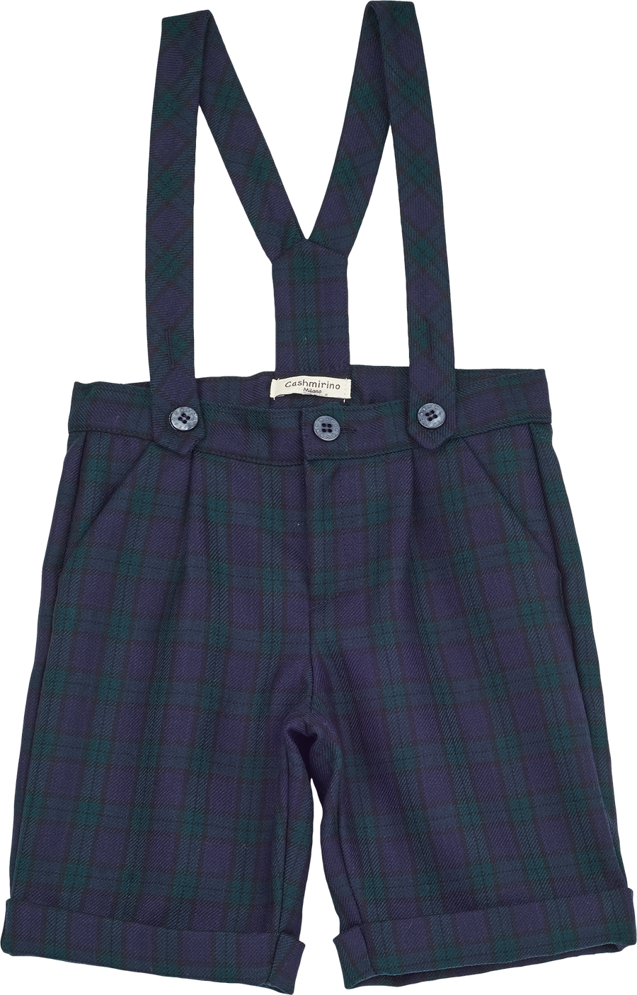 Baby boy blue 2025 shorts with braces