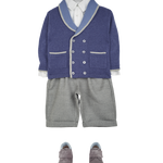 Baby Boy - Nat 100% Cashmere Double Breasted Blazer