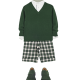 Boy - Vittorio 100% Cashmere V-Neck Jumper