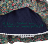 GIRL COTTON KNEE LENGTH HAND EMBROIDERED DRESS