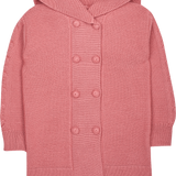 Girl - Logan Alpaca Double Breasted Coat Cardigan