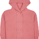 Girl - Logan Alpaca Double Breasted Coat Cardigan