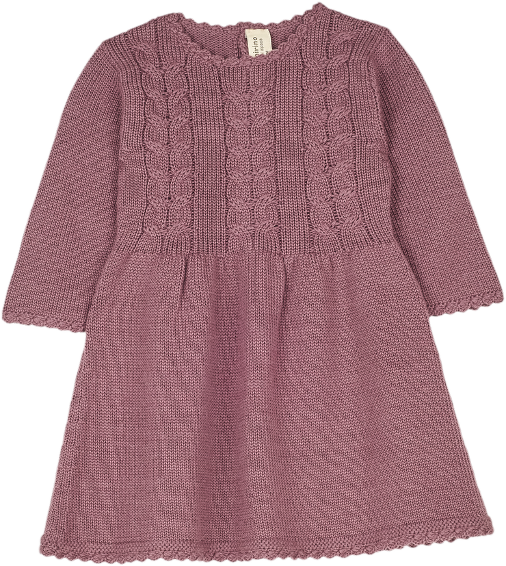 Baby Girl - Nerja 100% Royal Alpaca dress