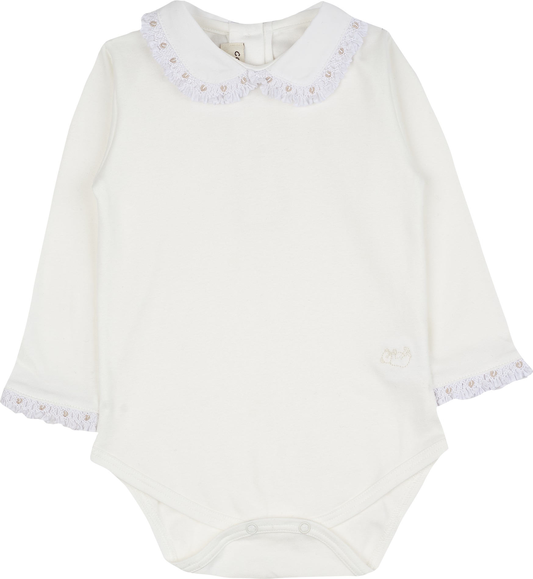 Baby Girl - Mona Cotton Long Sleeve Bodysuit