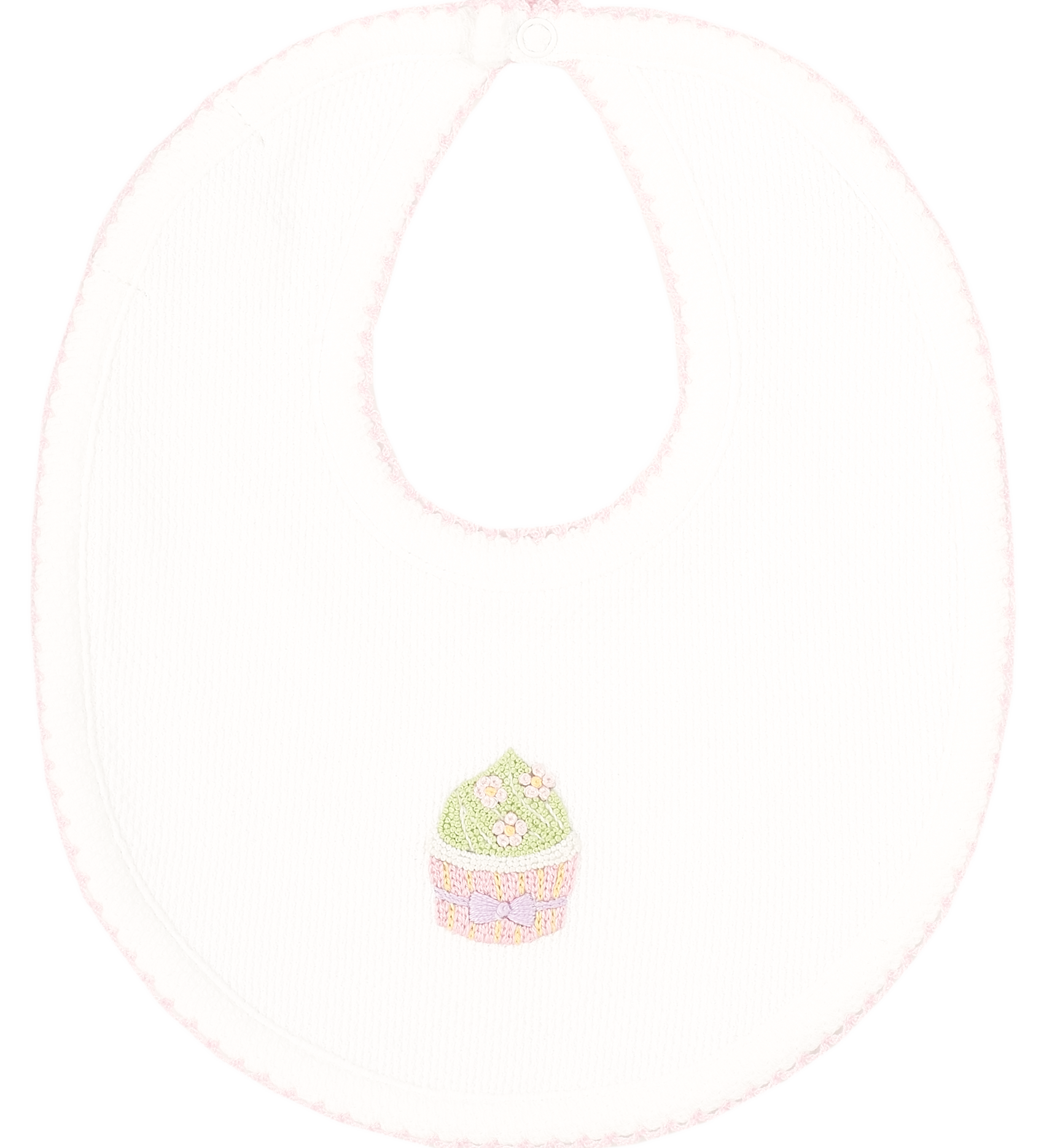 Baby Girl - Denise 100% Pima Cotton Bib