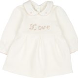 Baby Girl - Valentina 100% Pima Cotton Baby Doll Top and Leggings Set with Love Motif